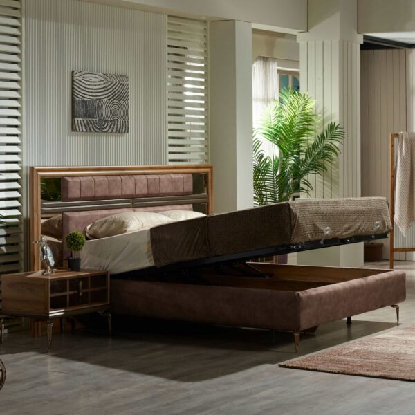 Siena Bedroom (Walnut Sliding)